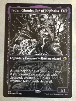 MTG / Jadar, Ghoulcaller of Nephalia / MID / #315 / Regular (Showcase) Rare / NM - Image 1