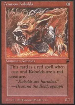 Crimson Kobolds Legends Regular - Image 2