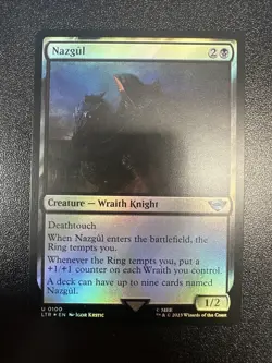 Nazgul (0100) the Lord of the Rings: Tales of Middle-Earth Foil Rare NM JL - Image 1