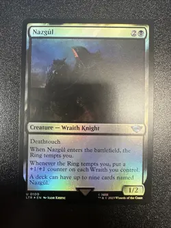 Nazgul (0100) the Lord of the Rings: Tales of Middle-Earth Foil Rare NM JL - Image 11