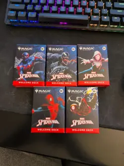 Magic The Gathering Spider-Man Starter Deck Complete Set - Image 1