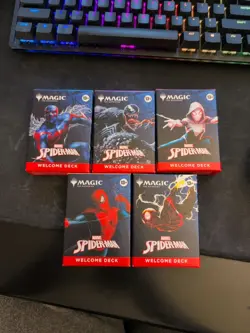 Magic The Gathering Spider-Man Starter Deck Complete Set - Image 2