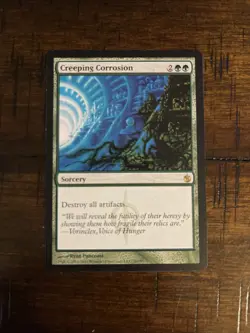 Creeping Corrosion X1 (Lightly Played) (Magic The Gathering Mirrodin Besieged) - Image 2