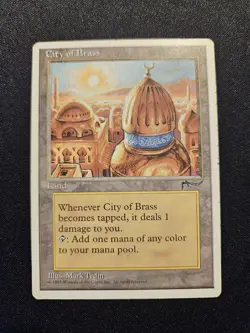 MTG Chronicles; City of Brass - 112 (Regular Rare) - Image 1