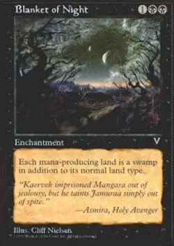 1x Blanket of Night Light Play MTG Magic - Kid Icarus - - Image 1
