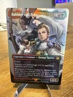 Balthier and Fran (Borderless) (Surge Foil) (0538) Final Fantasy Foil - Image 1