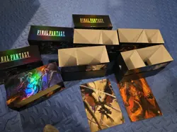 Final Fantasy Gift Bundle Empty Box X4 Magic The Gathering MTG With 2 Poster - Image 10