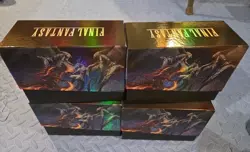Final Fantasy Gift Bundle Empty Box X4 Magic The Gathering MTG With 2 Poster - Image 2