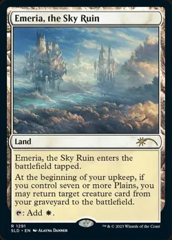 MTG Emeria, the Sky Ruin - Foil, NM-Mint, English Secret Lair Drop Series - Image 1