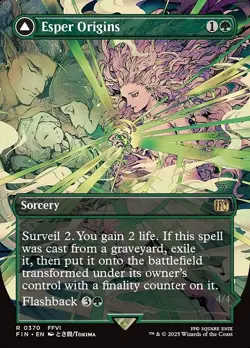 Esper Origins Borderless Foil Final Fantasy MTG NM - Image 1