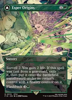 Esper Origins Borderless Foil Final Fantasy MTG NM - Image 2