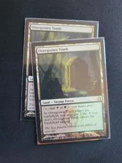 x1 Magic The Gathering MTG Overgrown Tomb 243 Regular - Image 2