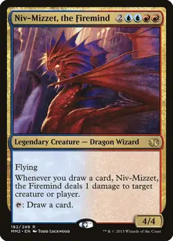 MTG Niv-Mizzet, the Firemind ** Modern Masters 2015 ** English (LP) - Image 1