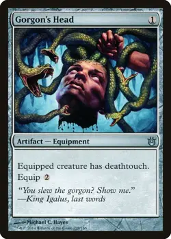 MTG Gorgon's Head ** Born of the Gods ** English (MP) - Image 1