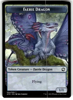 Faerie Dragon Token Adventures in the Forgotten Realms Regular - Image 1