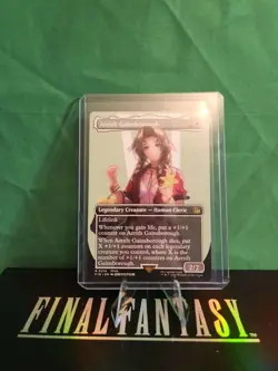 Aerith Gainsborough (Borderless) Final Fantasy x MTG Universes Beyond 0374 - Image 1