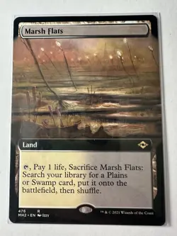 Marsh Flats (Extended Art) Modern Horizons 2 Magic The Gathering - Image 3