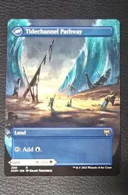 Barkchannel Pathway Tidechannel Pathway (Borderless) Kaldheim Regular MTG Magic - Image 4