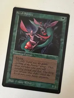 Magic the Gathering MTG Scryb Sprites Beta NM Playset (4) (Beta Bob) - Image 3