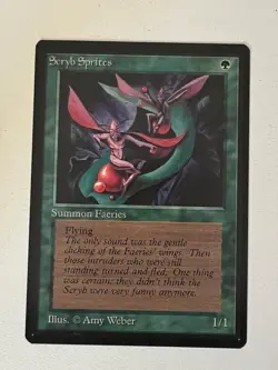 Magic the Gathering MTG Scryb Sprites Beta NM Playset (4) (Beta Bob) - Image 5
