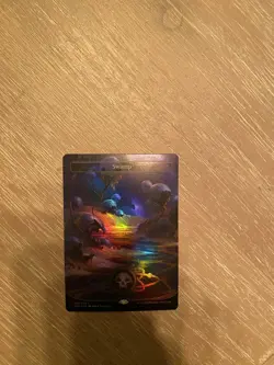 🔮 MTG: Swamp (488) (Borderless) (Galaxy Foil) Unfinity Foil - Image 1