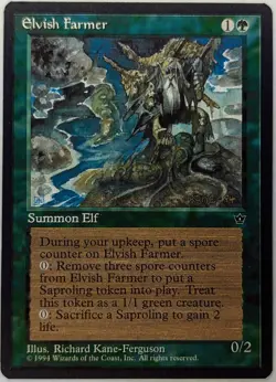 Elvish Farmer - Fallen Empires - MINT - MTG - Image 3