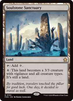 Soulstone Sanctuary - FDN - NM - MTG - Image 3