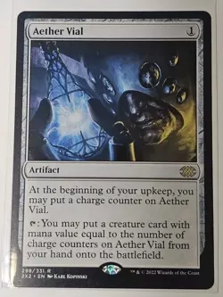 Mtg - Aether Vial - Double Masters 2022 (2X2) - Rare - NM - Image 1