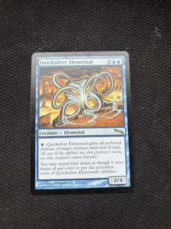 🔥 Rare MTG Card - Quicksilver Elemental - Mirrodin - Excellent - Image 3