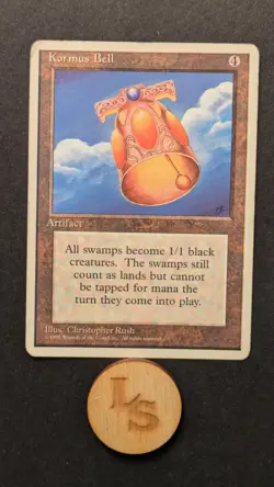 Kormus Bell  - 4th Edition -Mtg JJC #332 - Image 1