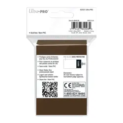 240 Ultra Pro BROWN Small Gloss DECK PROTECTOR Game Card Sleeves Yugioh ccg tcg - Image 2