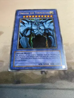 Yugioh Obelisk the Tormentor GBI 002 Limited Edition Secret Rare HP - Image 12