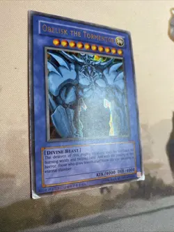 Yugioh Obelisk the Tormentor GBI 002 Limited Edition Secret Rare HP - Image 3