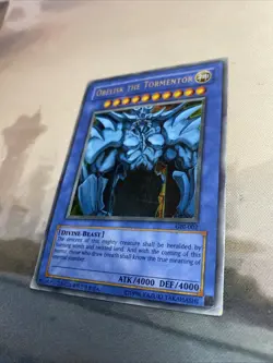 Yugioh Obelisk the Tormentor GBI 002 Limited Edition Secret Rare HP - Image 6