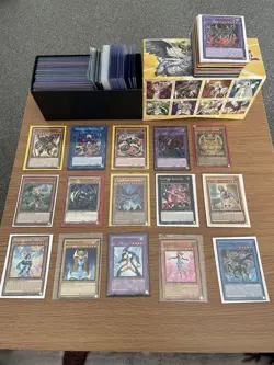 Yu-Gi-Oh 80 CARD Album Folder Near Mint to Light Play Condition Joblot Bundle - Image 1