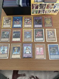 Yu-Gi-Oh 80 CARD Album Folder Near Mint to Light Play Condition Joblot Bundle - Image 2