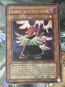 Blackwing - Vayu the Emblem of Honor ANPR-EN005 Unlimited Ultra Rare LP - Image 1