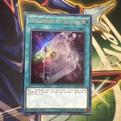 Yugioh! Spellbook of Secrets BLLR-EN075 Ultra Rare 1st Edition NM - Image 1