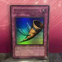 Yugioh! LP Horn of Heaven - MRD-EN130 - Ultra Rare - Unlimited 25th Anniversary - Image 3