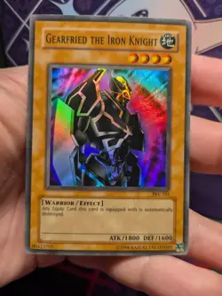 🔥 Gearfried The Iron Knight - PSV-101 - Super Rare Holo Foil ( Near Mint )🔥 - Image 1