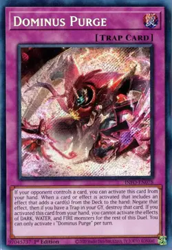 Dominus Purge INFO-EN078 The Infinite Forbidden 1st Edition - Image 1