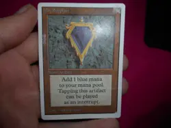 MTG Mox Sapphire Unlimited Edition HP/Damaged - Image 2