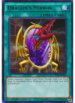 Yugioh - Dragon's Mirror (Gold Rare) (1st Edition) - MAGO-EN142 P - Image 2