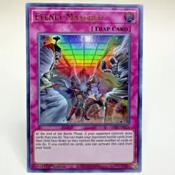 2x LOT Yugioh Evenly Matched GFTP-EN126 1st Edition Ultra Rare Holo - NM-MINT - Image 3