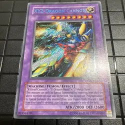 XYZ-Dragon Cannon Collector's Tins BPT-010 Limited Secret  “Heavy Holo Bleed” - Image 1