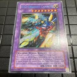 XYZ-Dragon Cannon Collector's Tins BPT-010 Limited Secret  “Heavy Holo Bleed” - Image 13