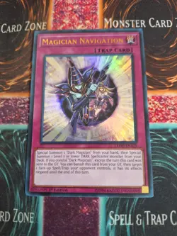 Yu-Gi-Oh! Magician Navigation LEDD-ENA29 Ultra Rare 1st Edition Near Mint - Image 5