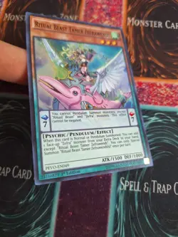 Yu-Gi-Oh! Ritual Beast Tamer Zefrawendi PEVO-EN049 Super Rare 1st Edition NM b2/ - Image 2