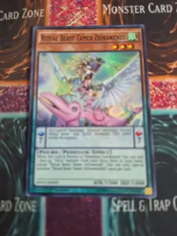 Yu-Gi-Oh! Ritual Beast Tamer Zefrawendi PEVO-EN049 Super Rare 1st Edition NM b2/ - Image 5