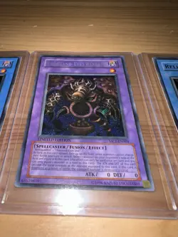 Thousand-Eyes Restrict Relinquished 3 Card Lot Yu Gi Oh Limited 1st Edition - Image 14